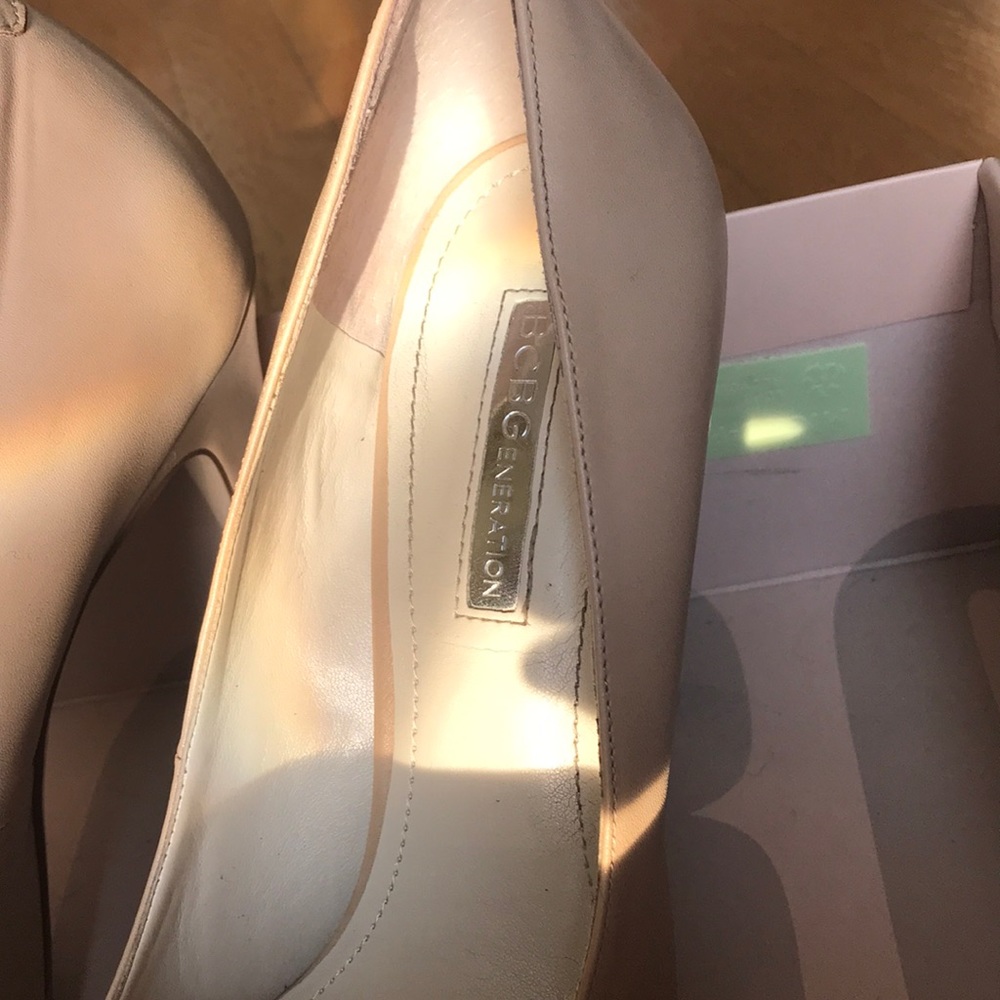 BCBG Platform Pumps